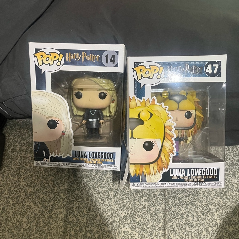 Funko Pop! Luna Lovegood Figures - Yellow and Black